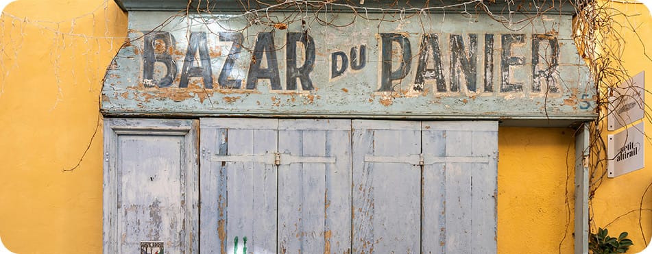 Bazar du panier à Marseille