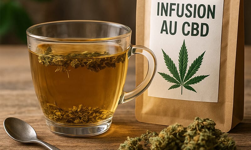 infusion CBD - Le CBD Marseillais