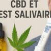 Test salivaire et CBD - Le CBD Marseillais